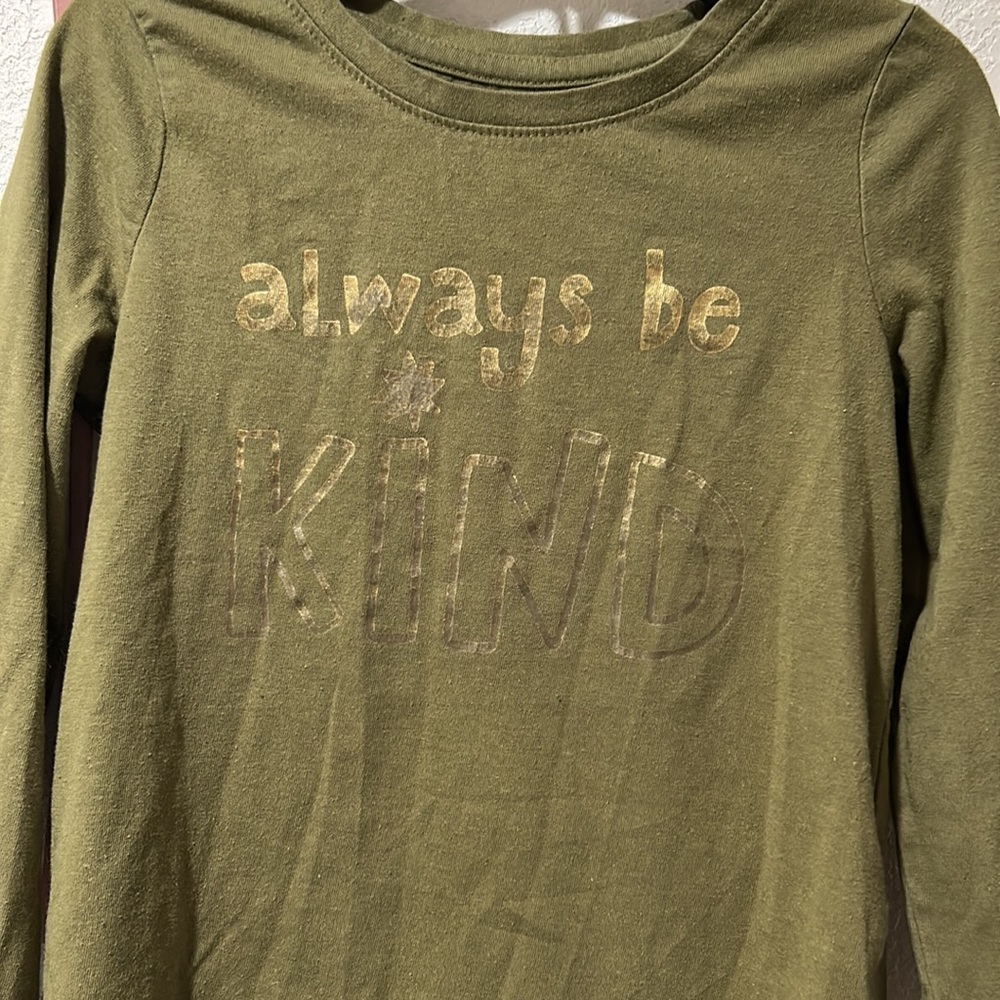 Cat & Jack Girls Long Sleeve Tee - Picture 2 of 4